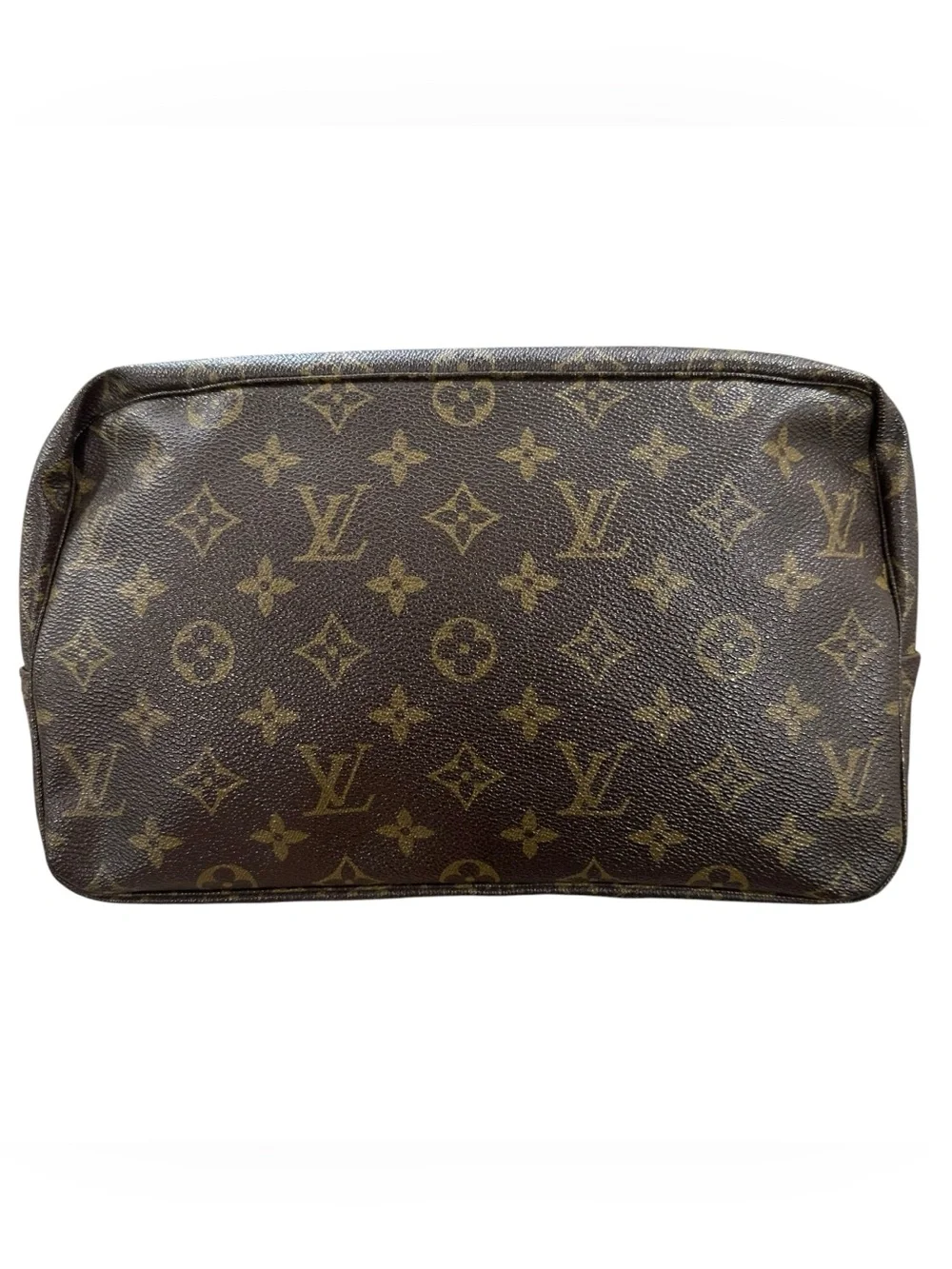 Louis Vuitton 1987 Monogram Leather Vintage Toiletry 28 Trousse Clutch Cosmetic